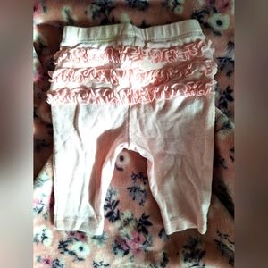 Newborn pink pants